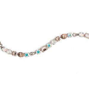 SORRELLI - Silky Clouds - Clover Crystal Tennis Bracelet ~ NWT